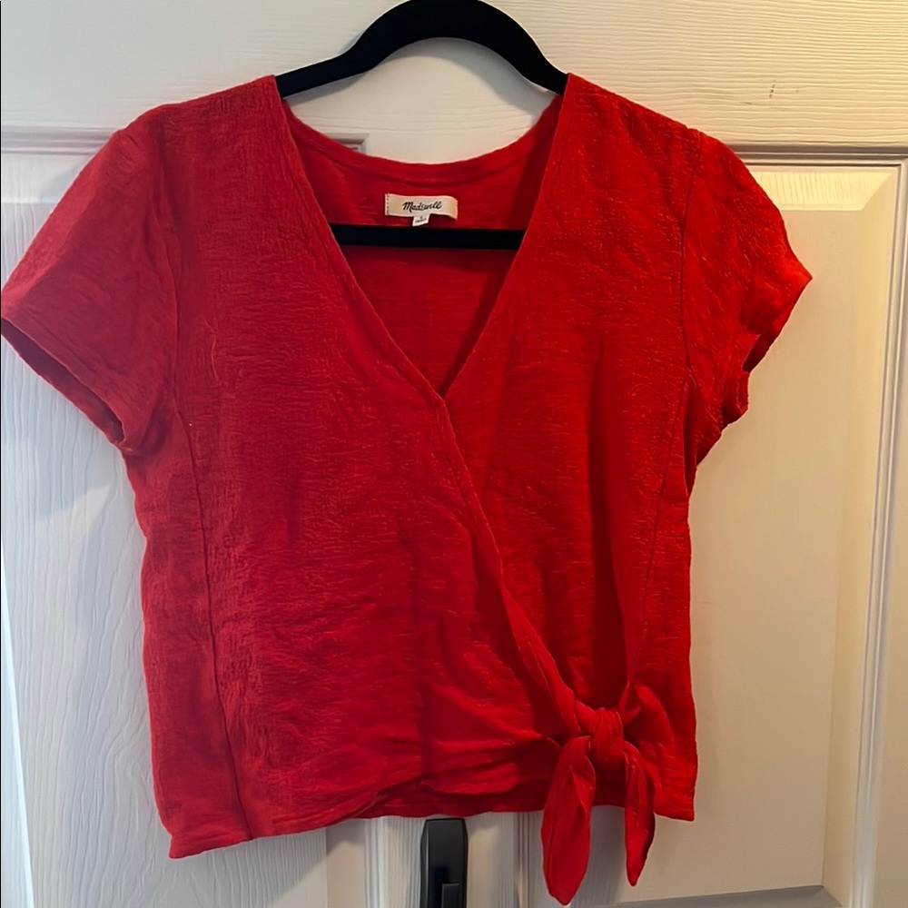 Madewell Wrap Blouse